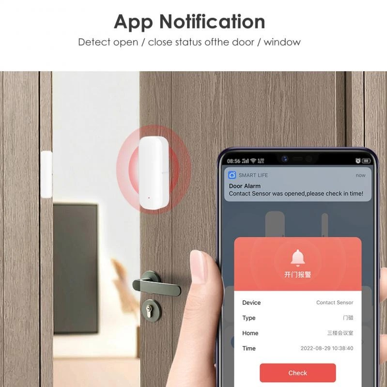 Tuya Smart Wifi Door Open/Close Sensor