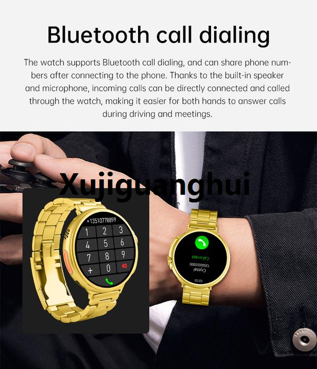 Xujiguanghui Smart Watch OLED round screen call Montres Reloj inteligente smartwatch
