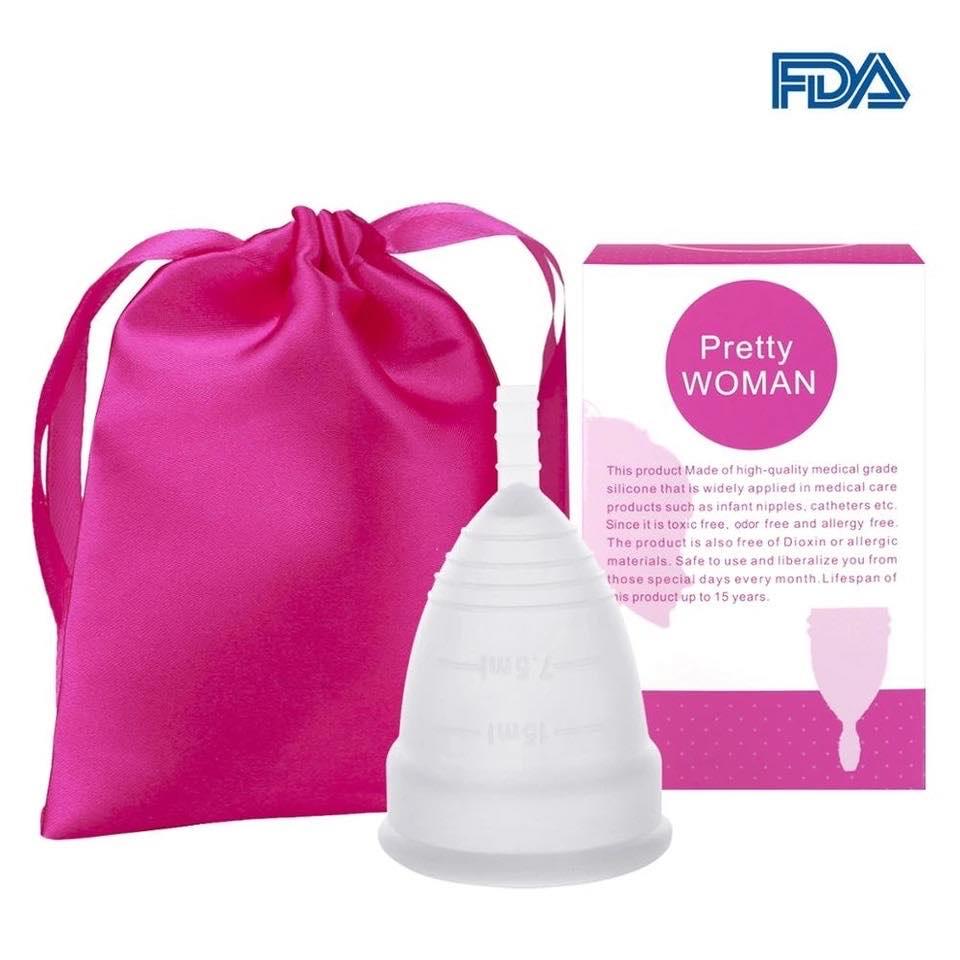 Menstrual Cups Small & Large FDA Approved Reusable Long-Lasting