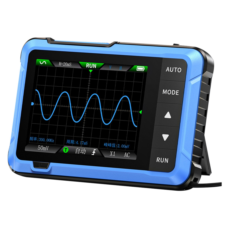Digital Oscilloscope Signal Generator Multimeter 2in1 Portable Mini Handheld Oscilloscope 48Ms/S Sampling Rate