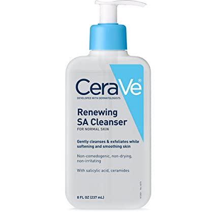 CeraVe SA Cleanser Salicylic Acid Cleanser With Hyaluronic Acid Niacinamide & Ceramides 237ml
