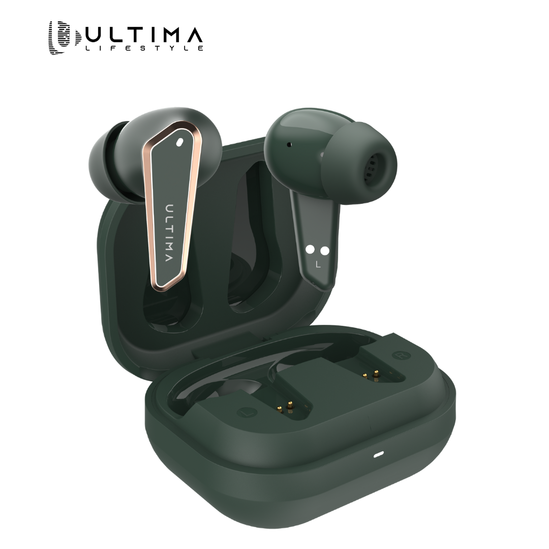 Ultima Boom X1 Pro | App Support | 40 Hrs Playtime | Quad Mic ENC | 10 Min Charge=120 Min Playtime | 50 Ms Low Latency Game Mode | 11mm Hi-Fi Drivers | Bluetooth 5.4 | IPX5 Water Resistance