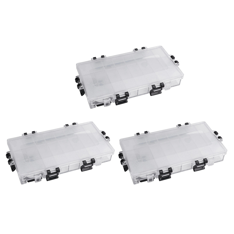 FORIDE 3X 24-Well Airtight Leak Watercolor Paint Palette Box for Watercolors Half Pans, Acrylic, Gouache and Oil Paint