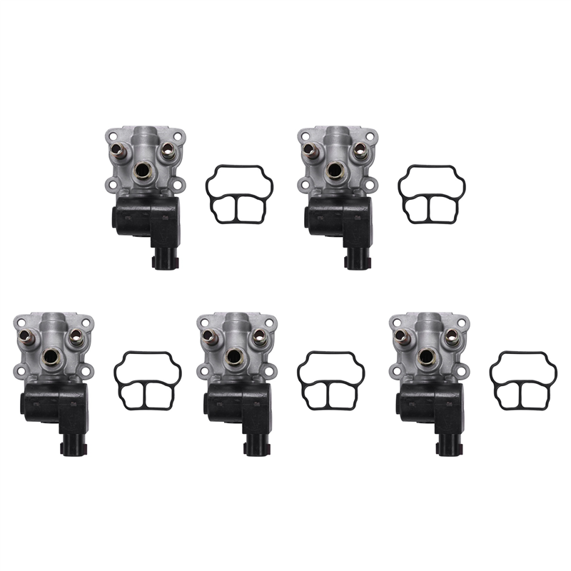 JINMY 5X 136800-1060 22270-16090 Idle Air Control Valve for Idle Speed Motor 2227016090 1368001060