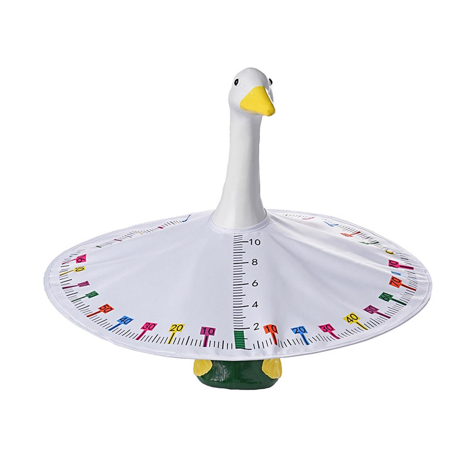 CARAT Outdoor Goose Ornament Funny Back to School Goose Costume for 23 Cement or Plastic Goose Statue - Cute Ruler Cape Outdoor for Garden