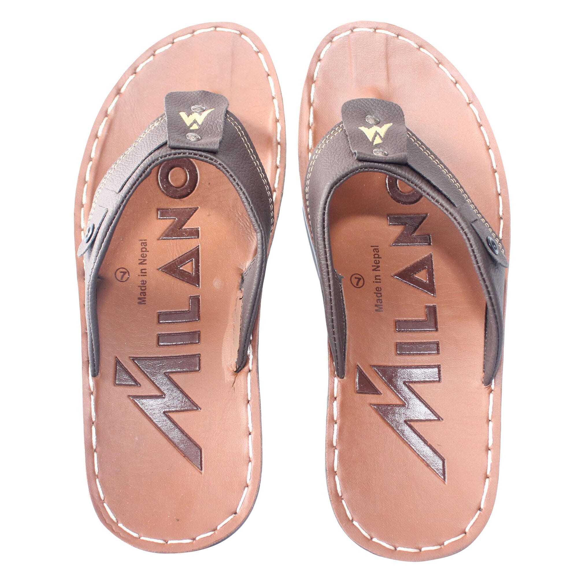 Milano Brown Sandals For Men