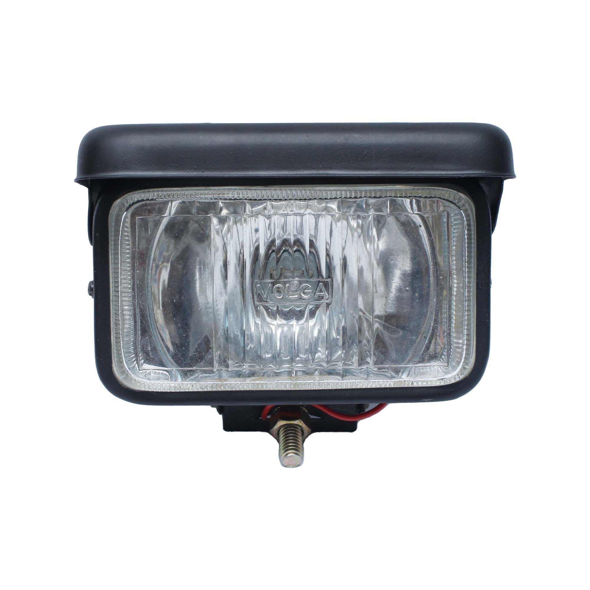 White Color Volga Halogen Spot Fog light System Shutter Full Metal