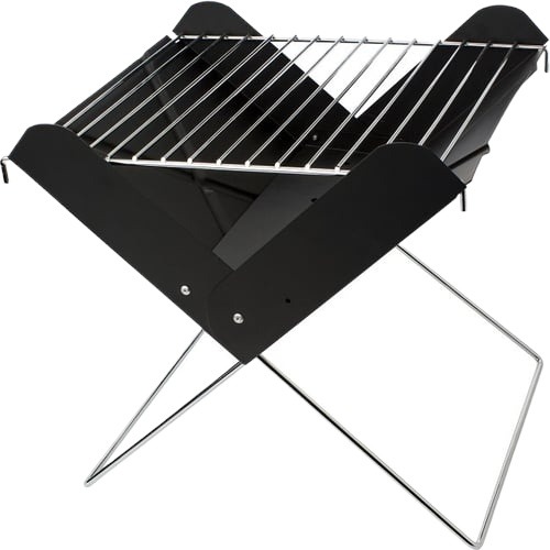 Outdoor Portable Folding Bbq Grill Barbeque Garden Camping Cooking Stainless Charcoal Carbon Oven
