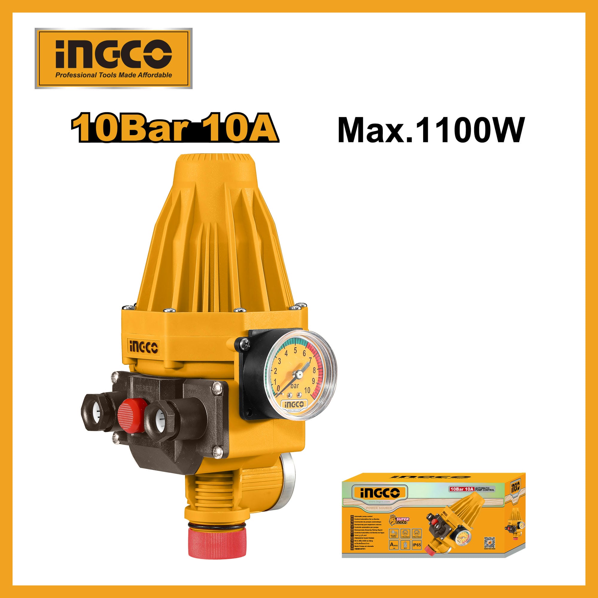 INGCO WAPS002 New Automatic Pump Control