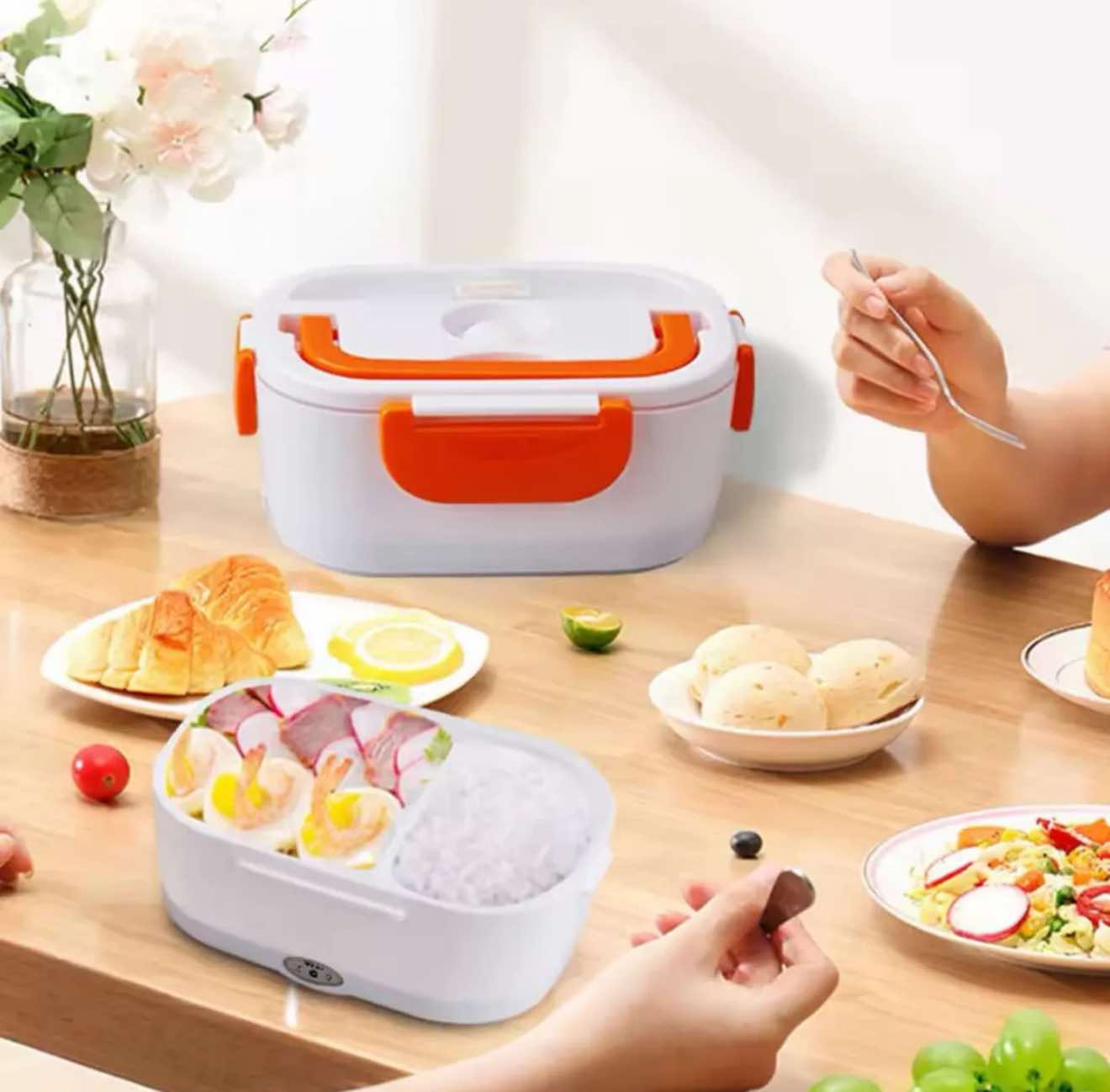 2 In 1 Electric Heating Lunch Box