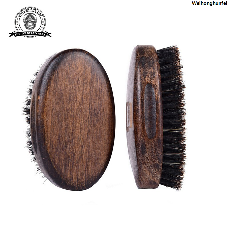 WeihonghunfeiBrush Beard Men's Pocket Soft, Beard Hairy Bristle 1pcs Men's Brush Comb Small Beard Brush, Travel Wooden Hot Selling