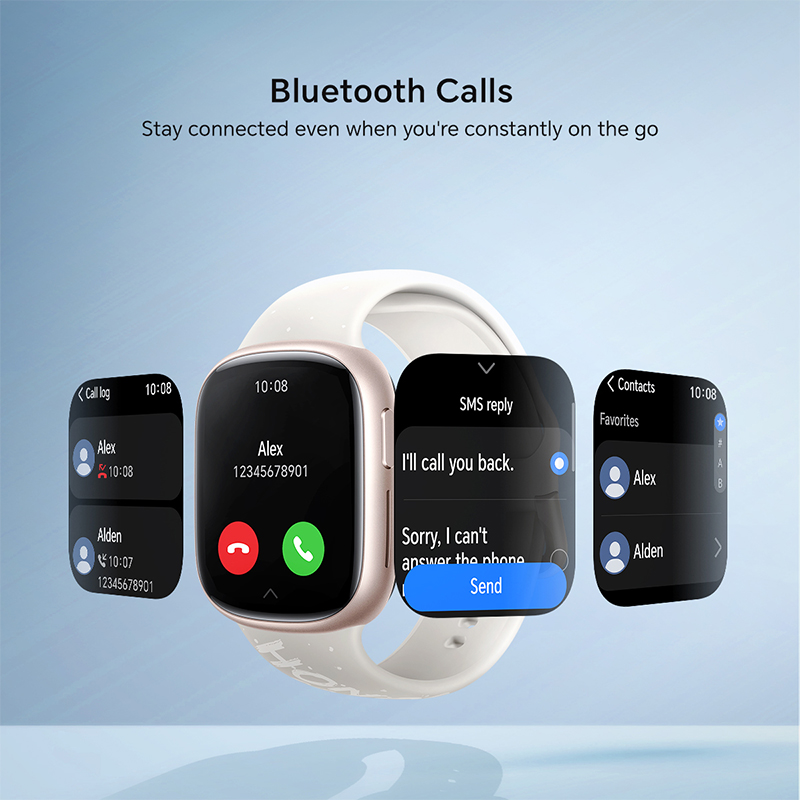 HOT Honor Watch 4 Smartwatch with 1.43 AMOLED, Heart Rate Sleep Stress Monitors For IOS/Android smartphone