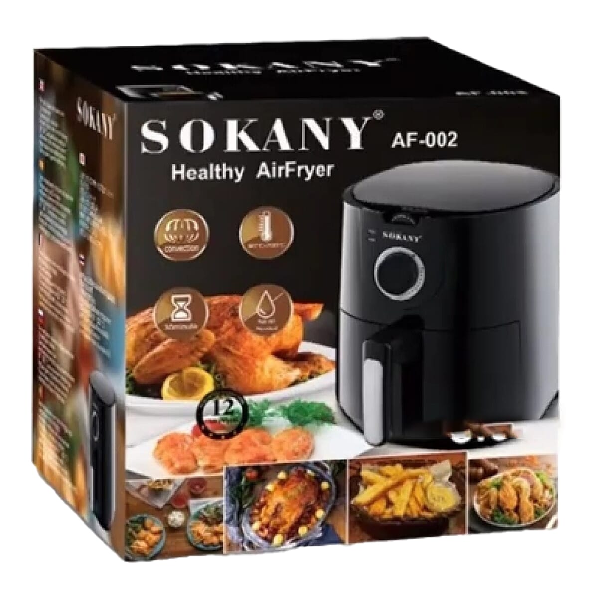 Sokany Air Fryer 1500 Watts