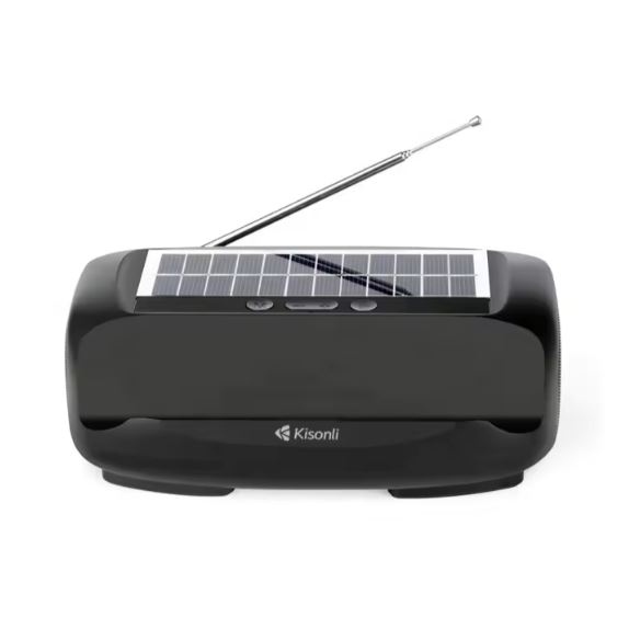 Kisonli SC-18 wireless speaker solar charging radio smart gadgets custom speaker