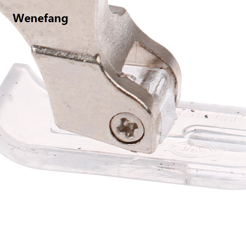 Wenefang 1pc Industrial Sewing Presser Foot Lockstitch Plastic Plate Presser 2025 Foot MT-18 Special Wear-resistant Plastic Plate Presser Foot