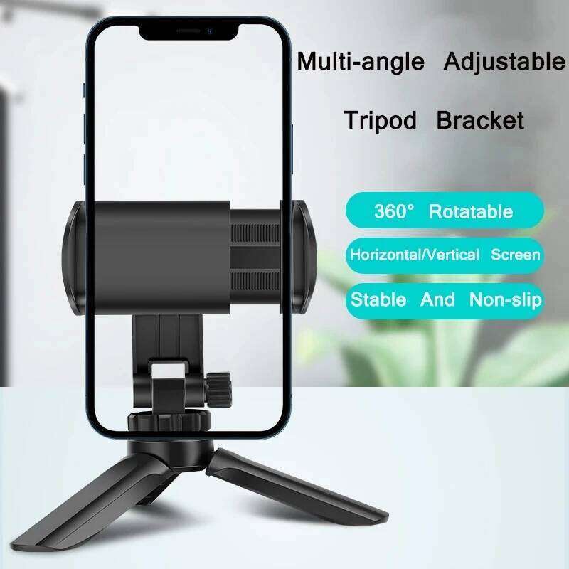 Portable Mini Desktop Tripod Suitable For IPhone Samsung Multi-angle Adjustment Smartphone Live Camera Stabilizer Bracket