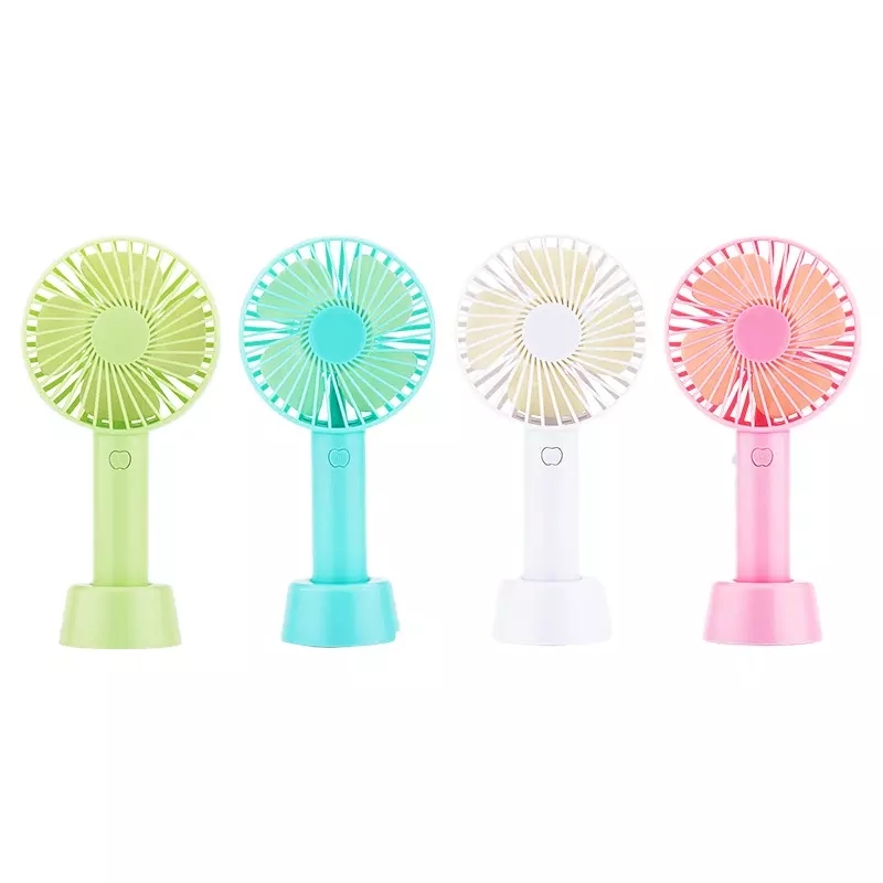 Mini USB Fan - Portable, Rechargeable & Phone-Stand Ready