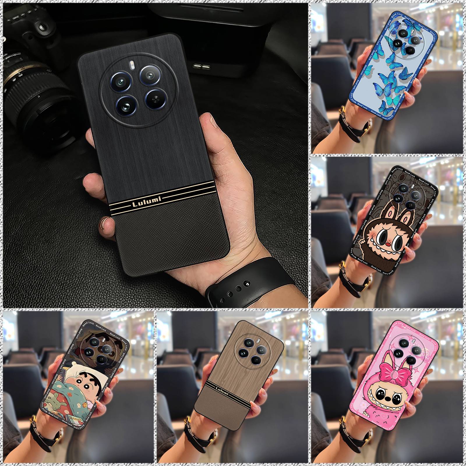 Cartoon Full wrap Phone Case For Realme12 Pro 5G/12Pro+/Extreme Edition Cell Phone Sleeve Soft case Dirt-resistant TPU