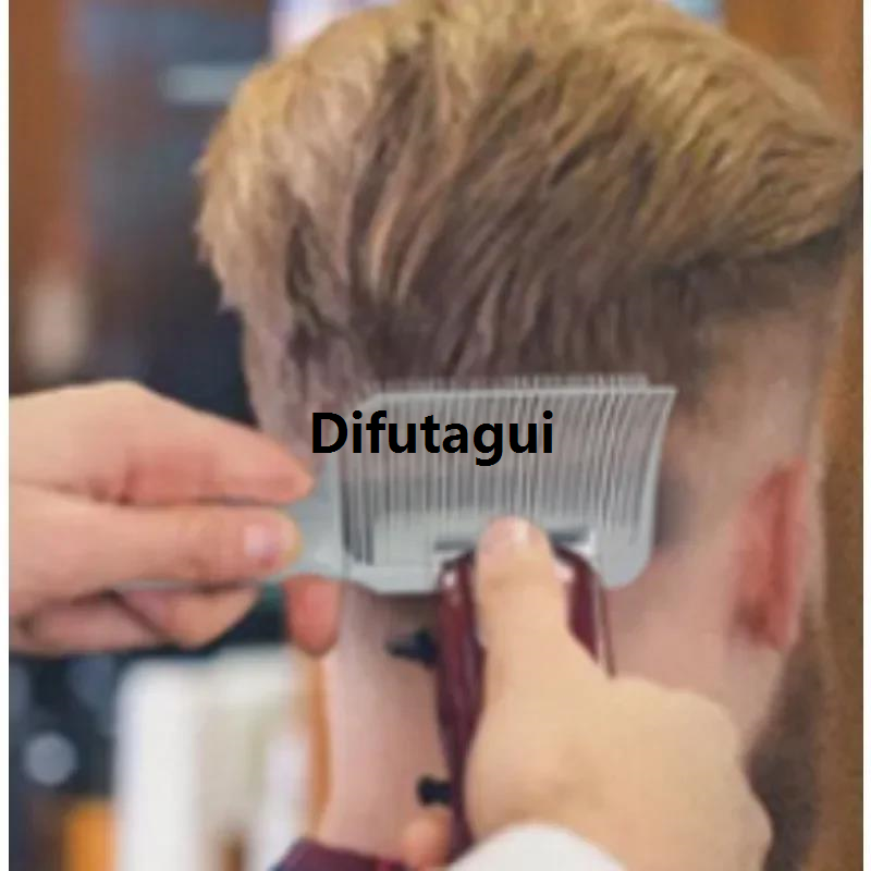 Difutagui Barber Fade Comb Essential Hairdressing Tool for Blended Hairstyles Special Heat Resistant Brush for Men's Tapered Haircuts