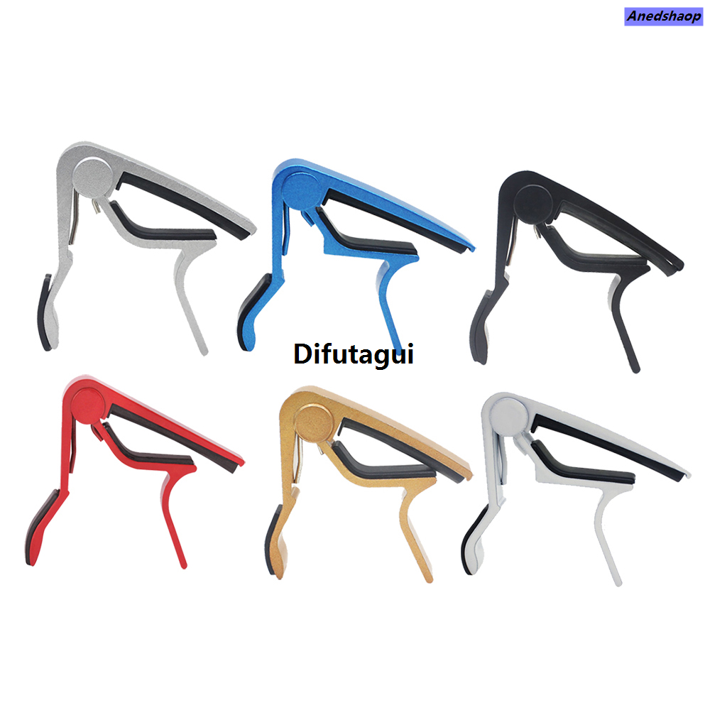 Difutagui Guitar Capo for 6 String Acoustic Classic Electric Guitar Portable New style Alloy Metal Universal Multifunction Capo Guitar Accessories