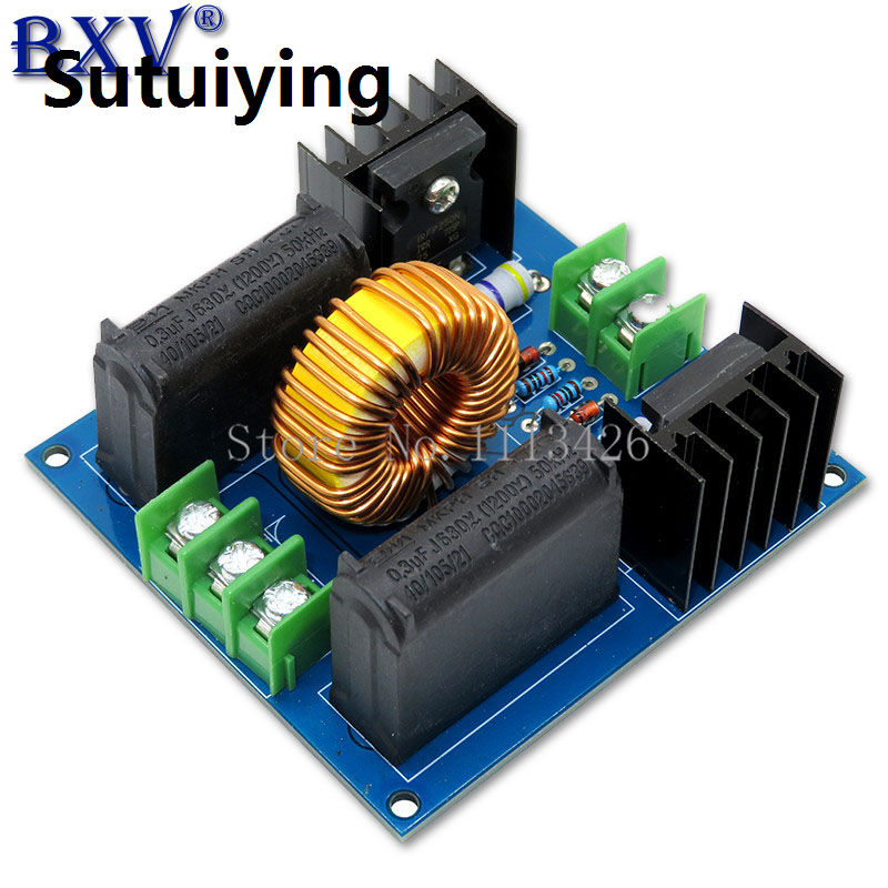 Sutuiying DC 12-30V 30-50KHz Induction Heating Driver Board High Voltage Profesional Generator Circuit Induction Heating ZVS Board Module