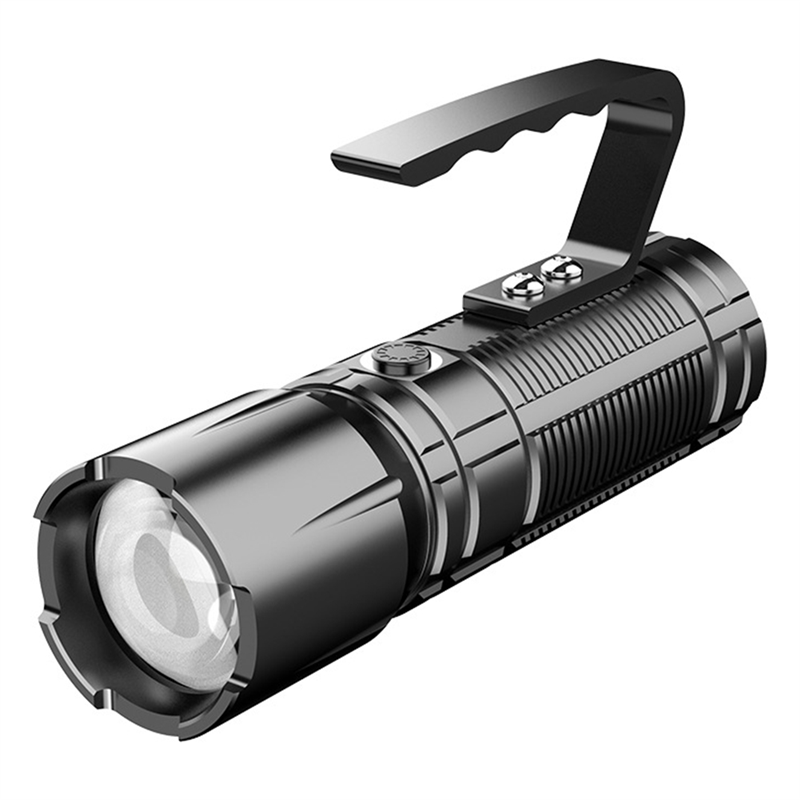 Banknote Detector Super Bright Special Lamp Dual Light Source Rechargeable LED Flashlight Outdoor Strong Light