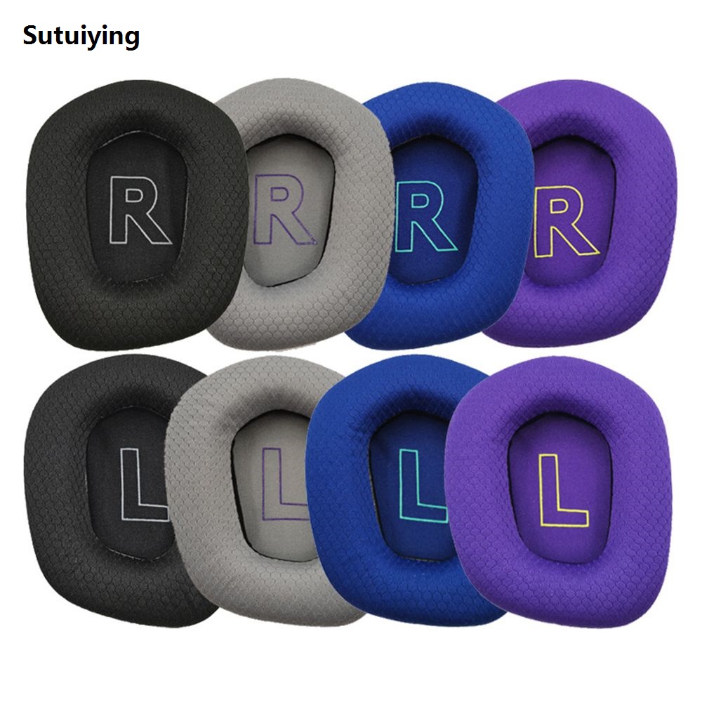 Sutuiying 2Pcs Ear Pads Replacement Earpads for Logitech Portable G733 Wireless Headphones Earphone Earmuff