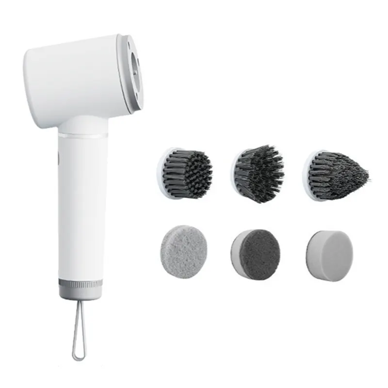 Electric Mini Cleaning Brush, Battery Tool Brush, Wall Tile Floor Kitchen Multi-Functional Cleaning Brush Easy Install