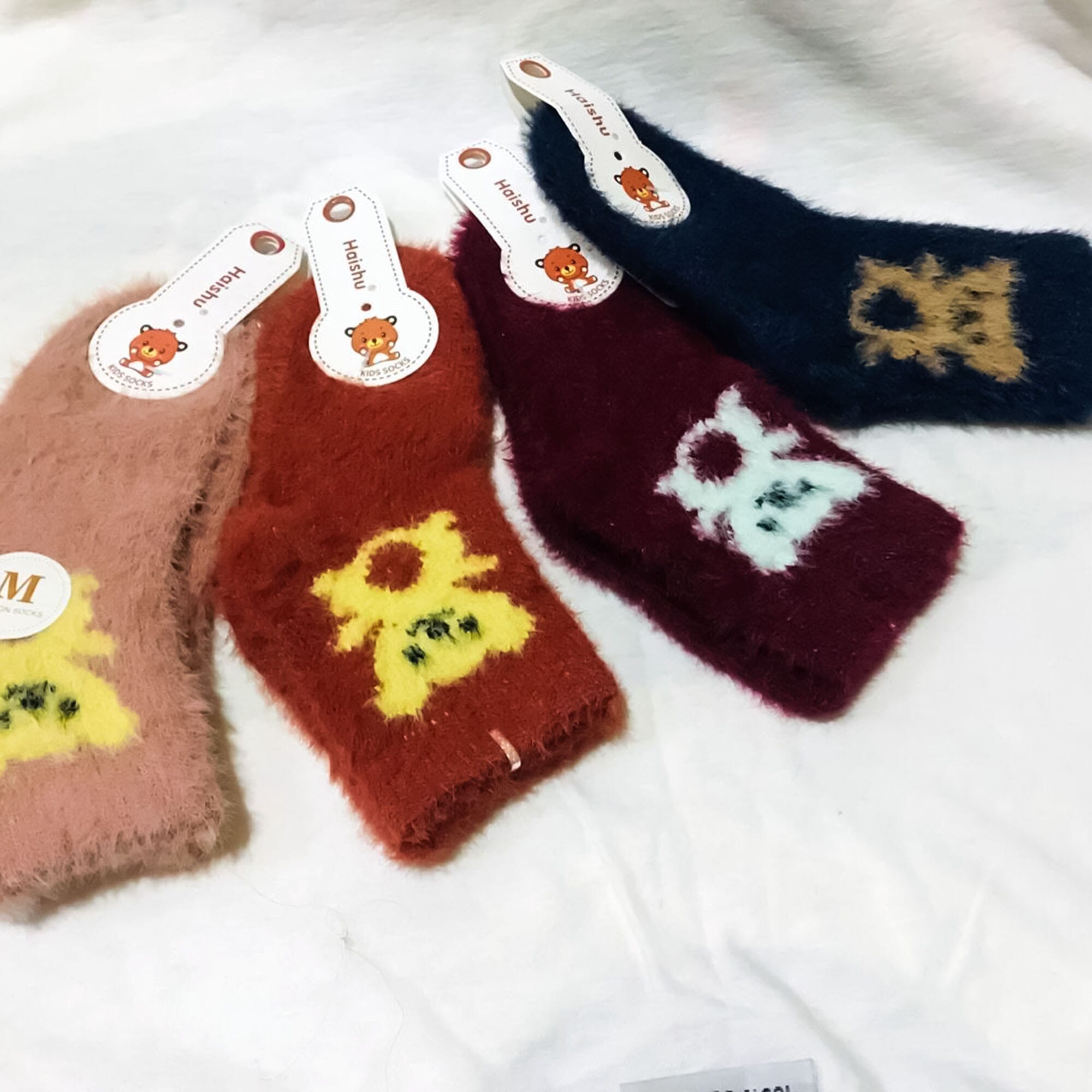 1 Pair Socks For Kids (Free Size - Adjustable For Kids) - Fashion |