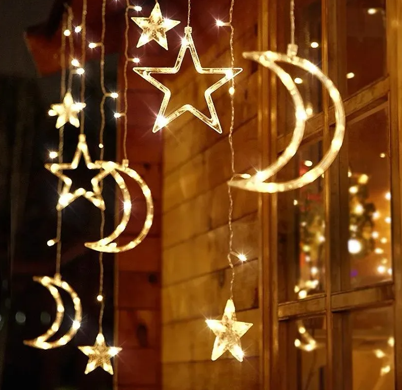 LED Star Moon Decorative Light