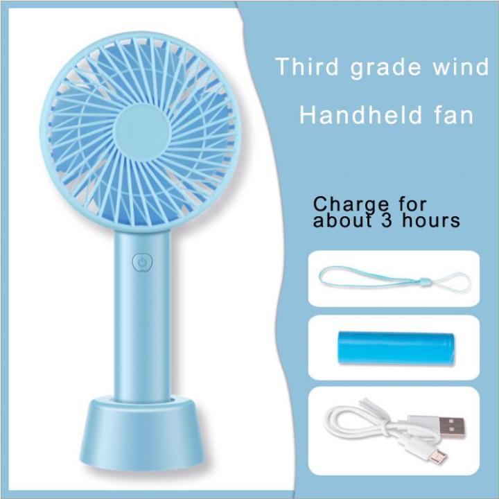 Cute Character Portable Mini Desktop Fan - USB Rechargeable Handheld Fan | Aesthetic Pastel Design Motors > Automotive > Auto Parts & Spares