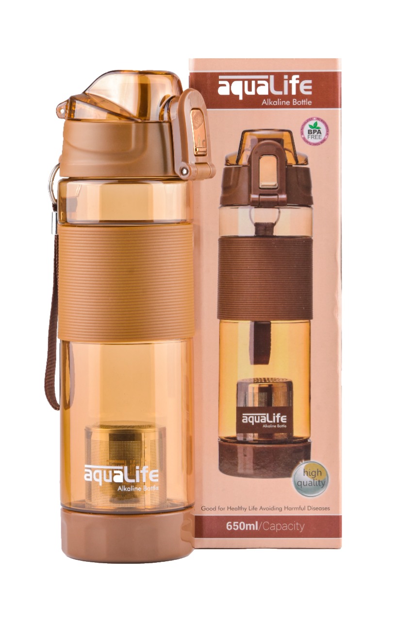 Alkaline Water Bottle (AQUALIFE) with Inbuilt Mineral