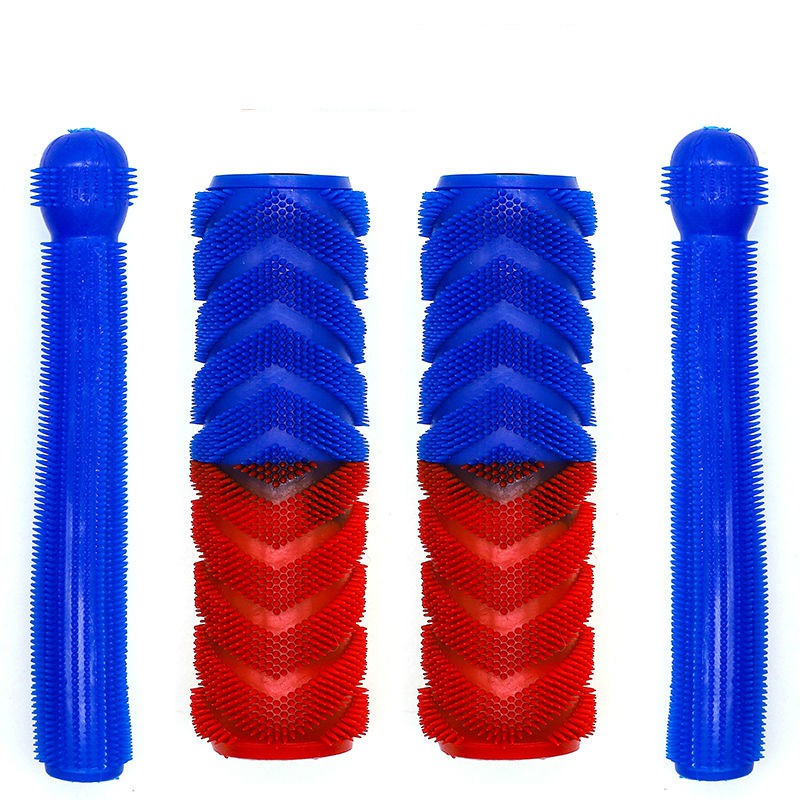 Fancy PVC Two Wheeler Handle Grip Cover for Bike and Scooty - 1 pair