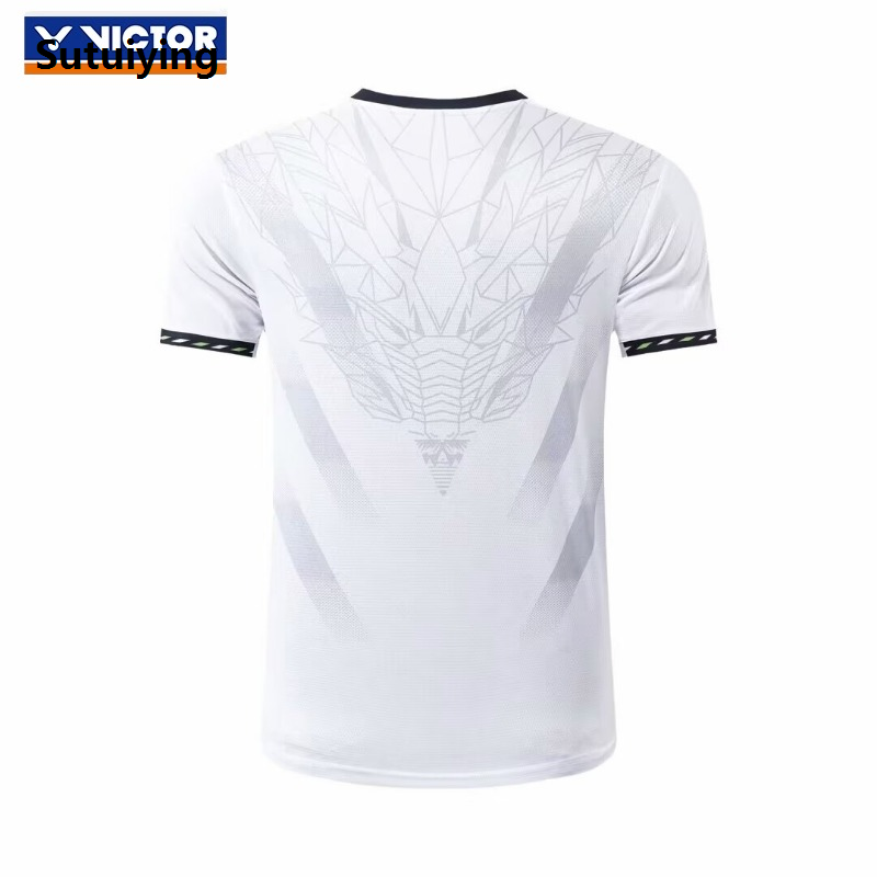 Sutuiying Victor Men's and Women's Badminton Clothing Outdoor Sports and New Leisure Quick drying Short sleeved T-shirt Shorts Set campus