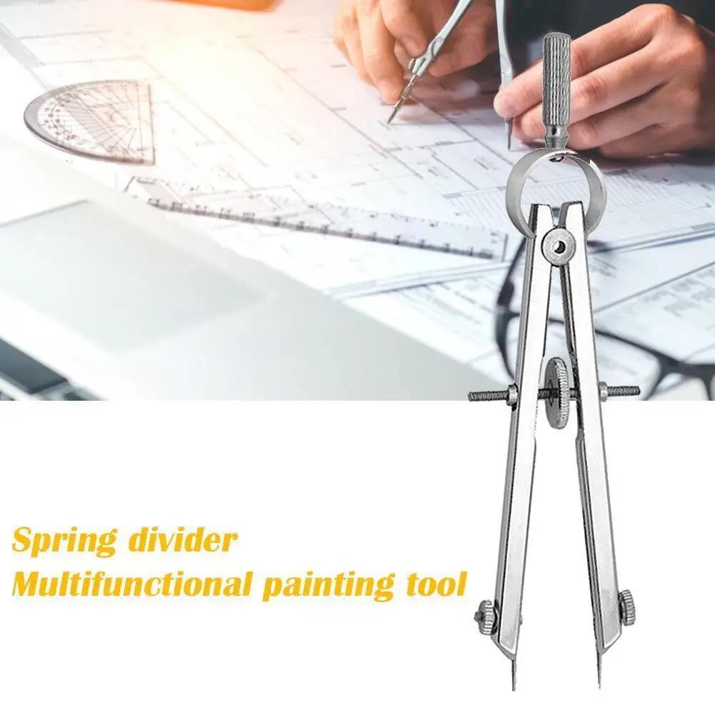 High Quality Drawing Engineering Compass Spring Shunt Bow Multifunction 2pcs1/Compass Tool