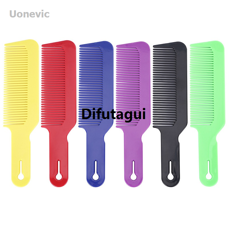 Difutagui Wide-toothed flat-top comb, portable oil head cutting Profesional 2025 comb, heat-resistant hairstylist hair styling tool