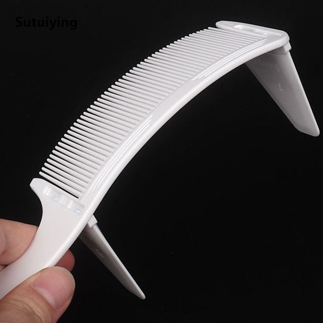 Sutuiying 10Pcs Hair Styling Black Comb Set Professional Salon High Quality Anti-Static Barbers Combs For Men Women Stylists