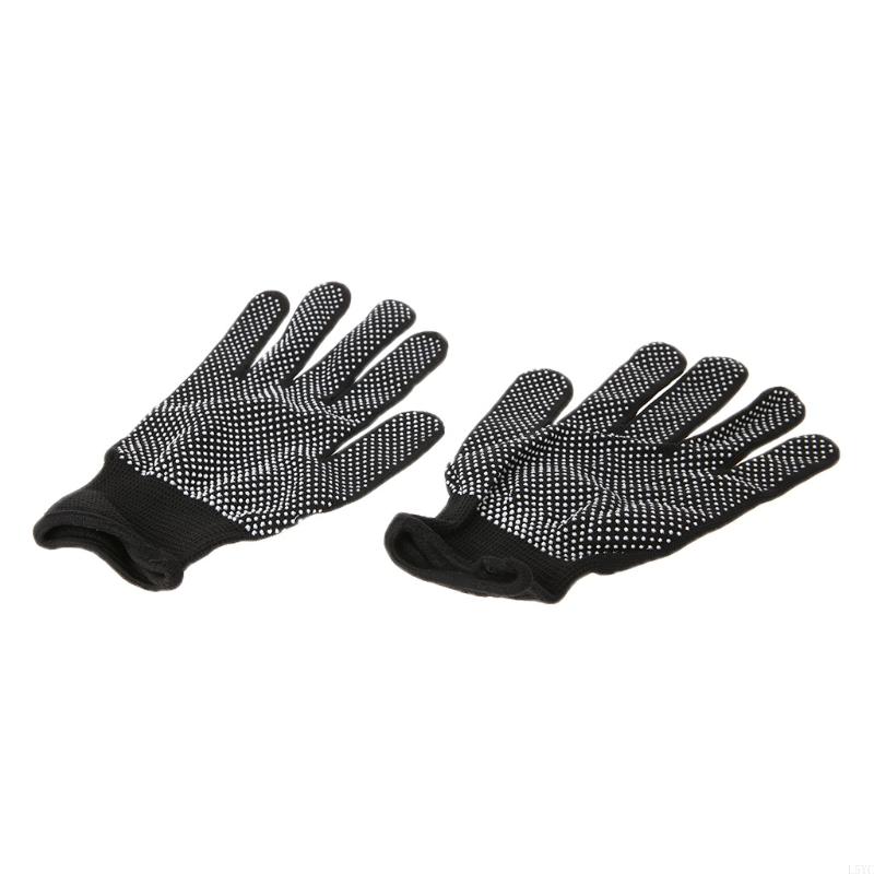 New style Protective glove hairstyle L5YC 2pcs heat resistant design for curly straight iron