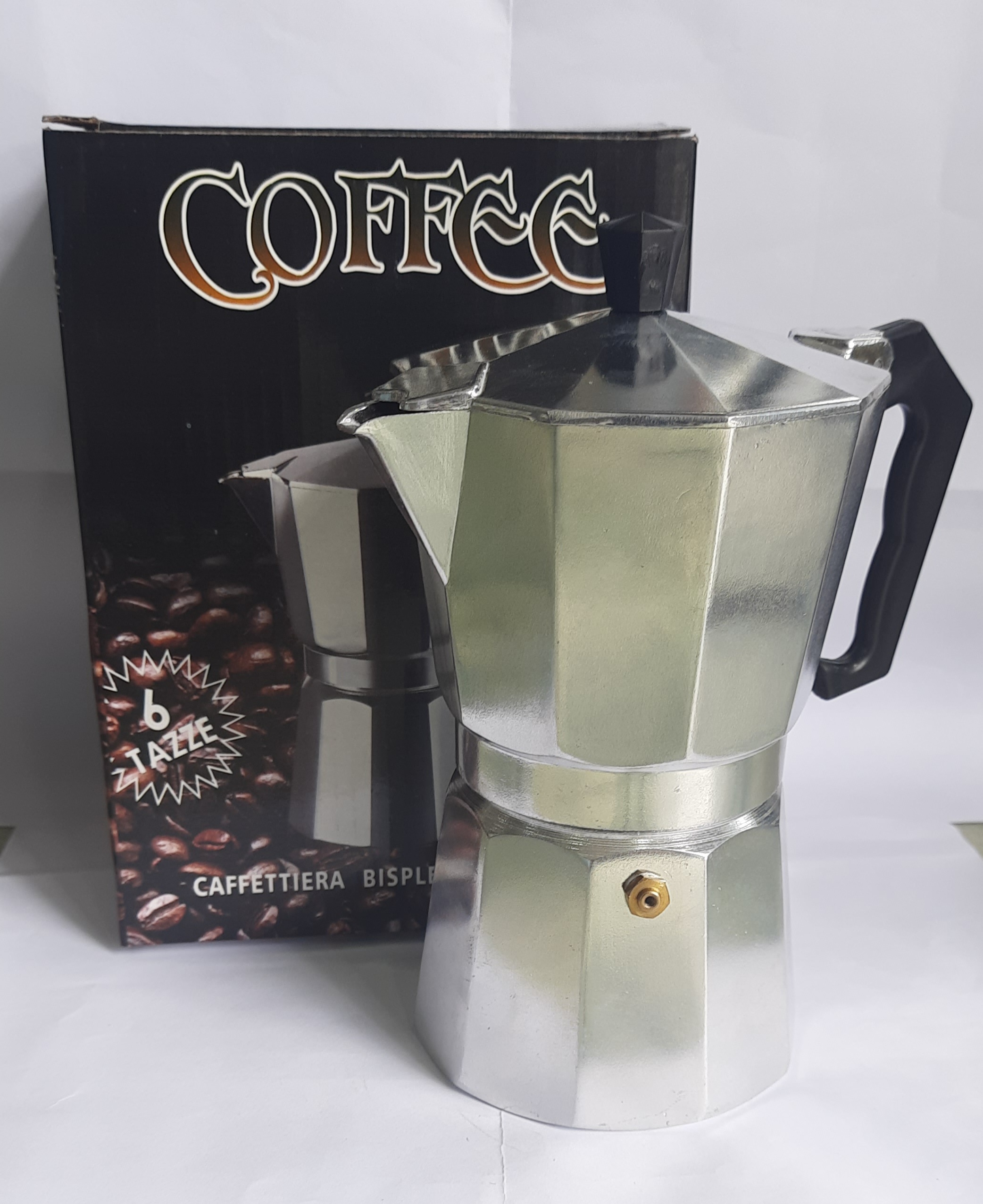 Almunium Moka Pot, 6cup