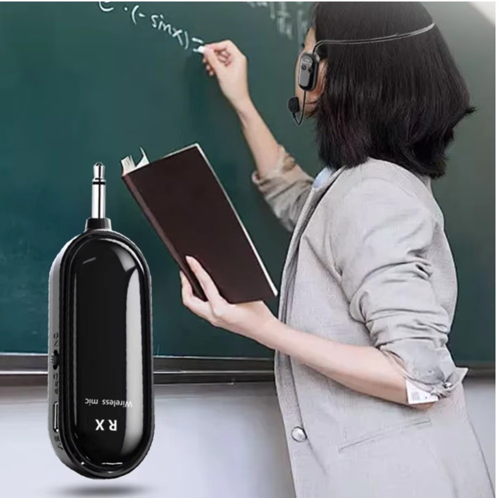 Speaker 2 in Wireless Microphone Long Range 2.4G Headset Microphone Voice Amplifier Meeting