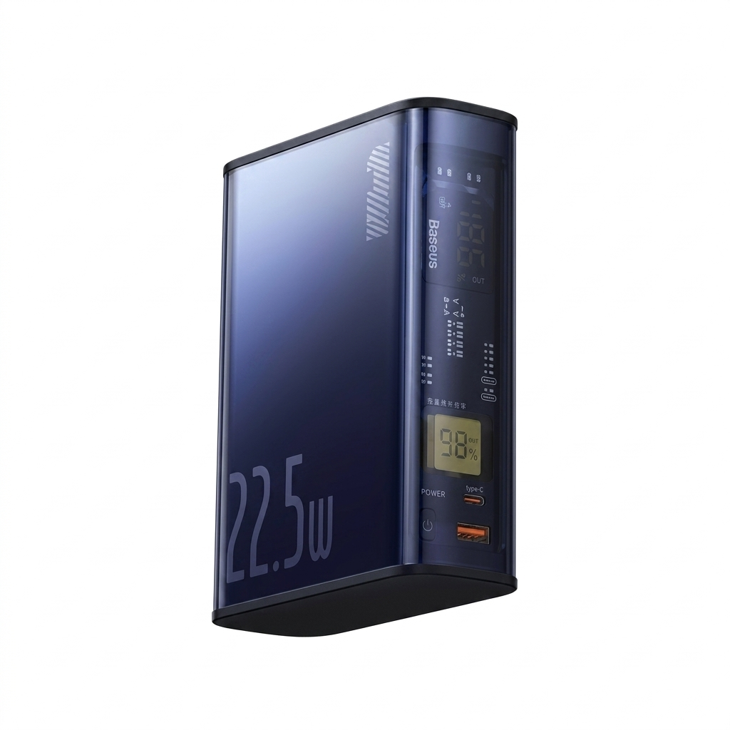 Baseus 10000mAh 22.5 Watt Explorer Series Semi Transparent Powerbank