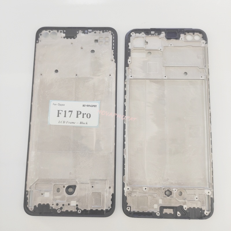 NEW 【Special offer】LCD Frame Front Housing Cover Chassis Bezel For Oppo F17 Pro Front Cover