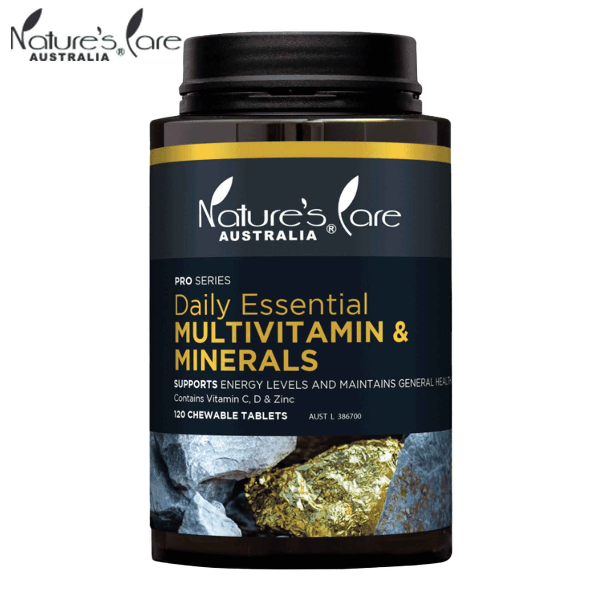 Nature's Care Australia Multivitamin & Minerals 120 Chewable Tablets