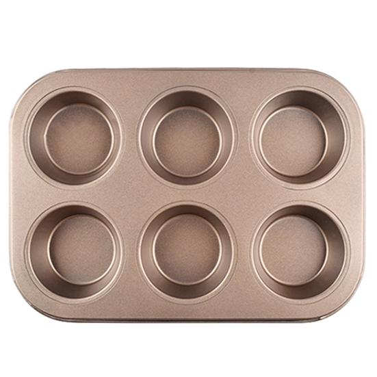 Bakers' Creation Non-Sticky Muffin Mould (Mould/Tray for Baking/Cake Decorations/Chocolate)