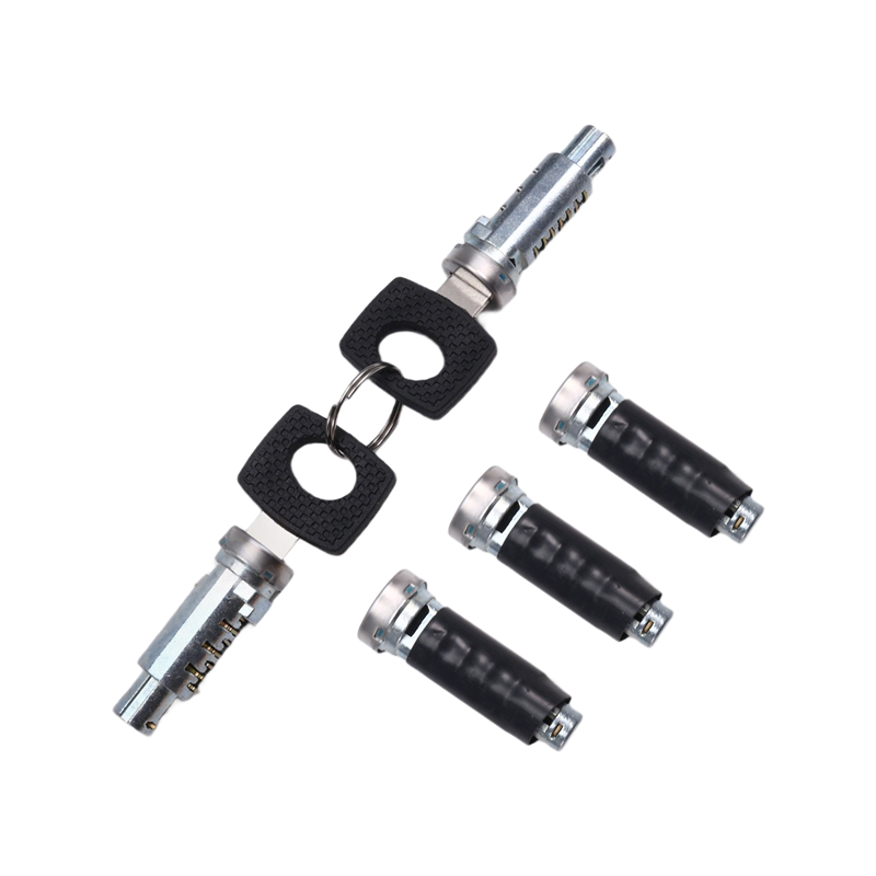 NAMUNY 6707600205 Five Pcs Door Lock Barrels with 2 Same Keys for Sprinter W638 Any Door New
