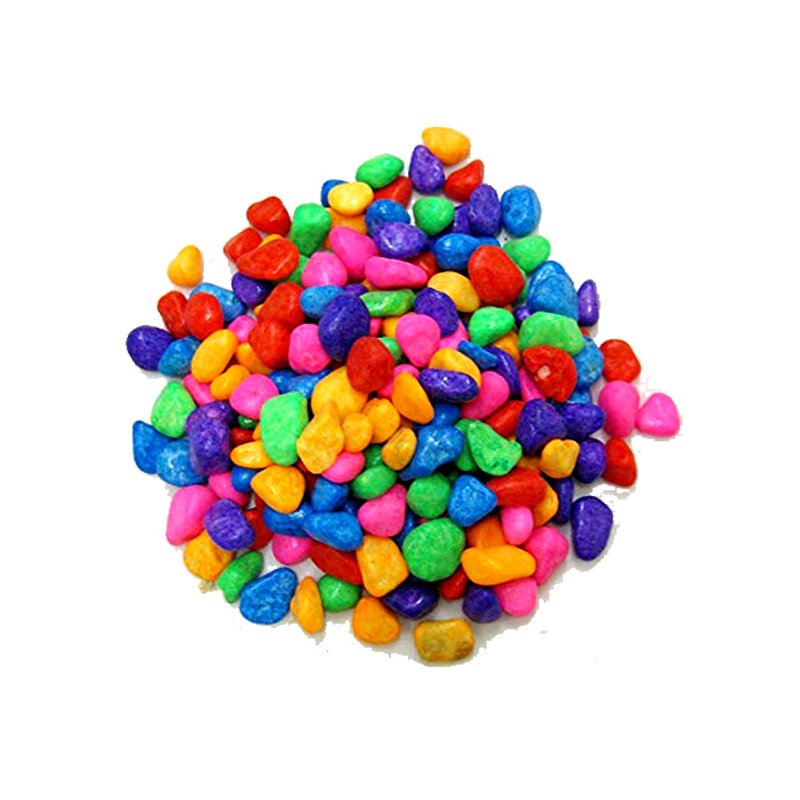 Mixed Color Decorative Stones For Aquarium 500g By Crown Aquatics