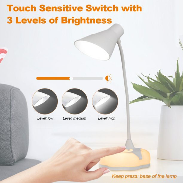 Table Desk Lamp USB Charging