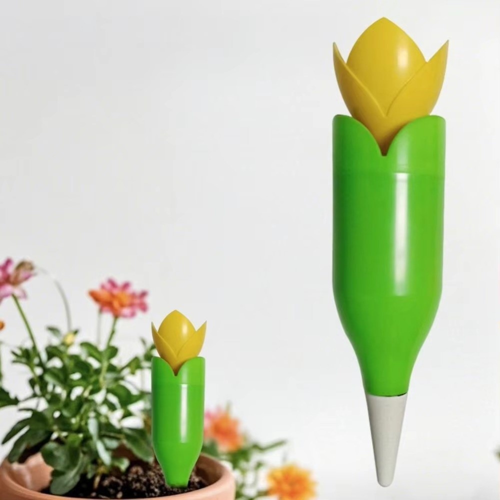10pcs New Small Automatic Tulip Dripper Tulip Watering Machine Portable Plant Soaker Watering Tool Automatic Drip Irrigation Device