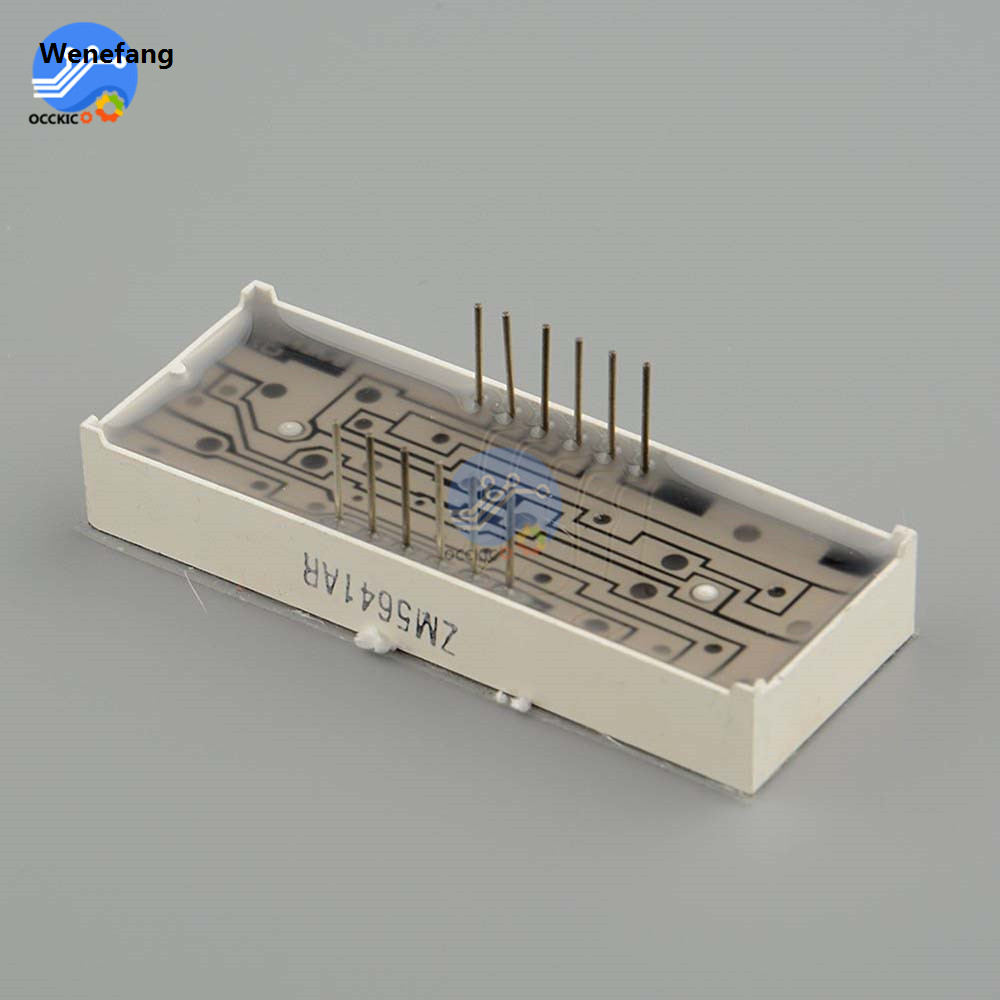 Wenefang 【New arrival】AT89C2051 Digital LED Display 4 Bits Electronic Clock Original Electronic Production Suite DIY Kit 0.56 Inch Red Two Alarm