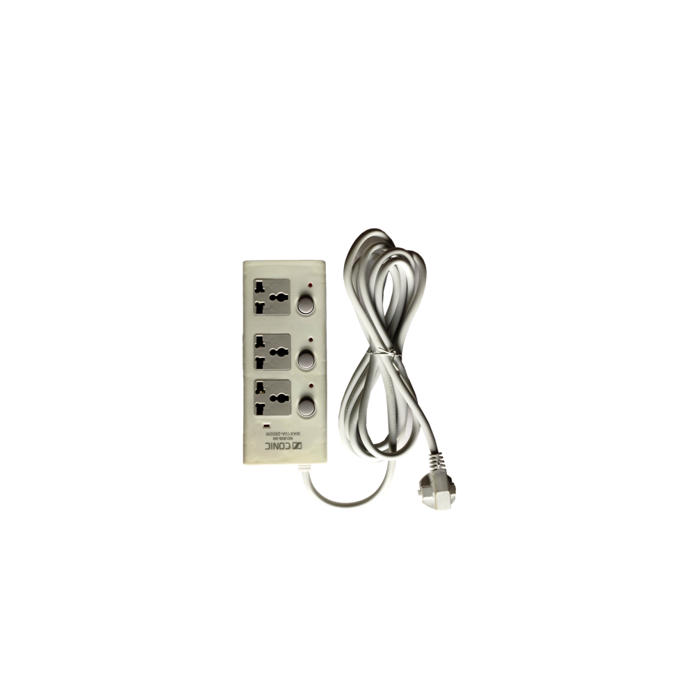 Multiplug Socket (3 Port)